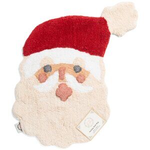 WARM WISHES 25x30 Santa Claus Figural Tufted Rug